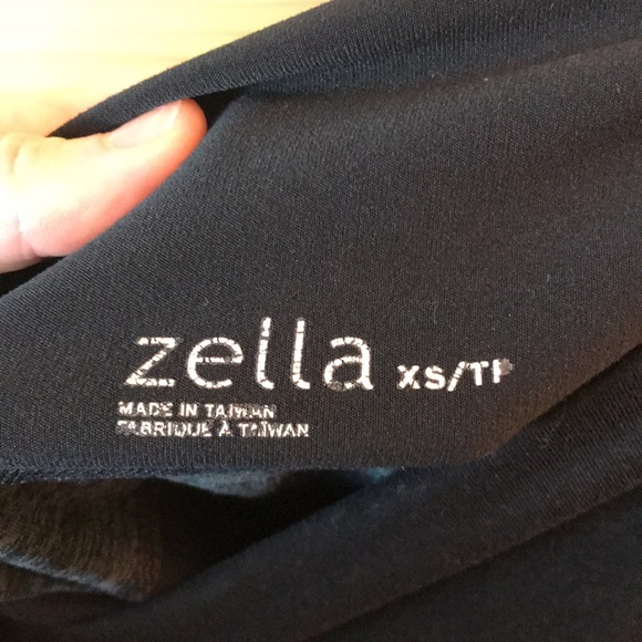 Zella Studio Gym Full Length Leggings with Ruched Detail Size XS - Picture 4 of 7